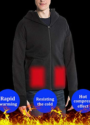 Anniou Mens Heated Hoodie Jacket - Sidiou Group