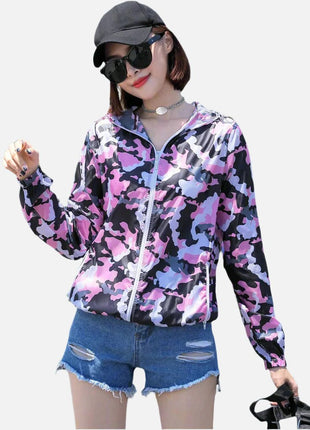 Anniou UPF 50+ Anti UV Sun Protection Camo Jacket - Sidiou Group