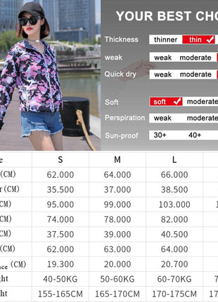 Anniou UPF 50+ Anti UV Sun Protection Camo Jacket - Sidiou Group