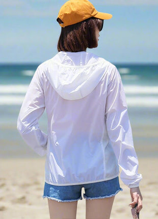 Anniou Women's Outdoor UV Hoodie Cycling Jacket - Sidiou Group