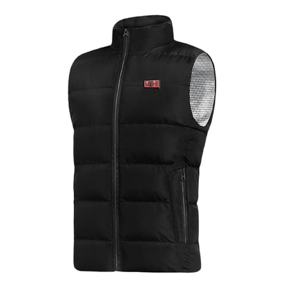 black heated vest