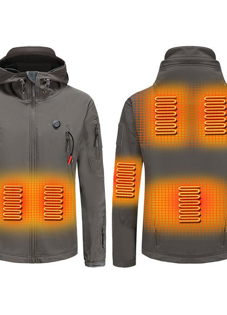Heated Parka Jacket - Sidiou Group