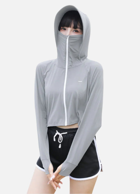 Hooded UV UPF50+ Sun Protection Jacket - Sidiou Group
