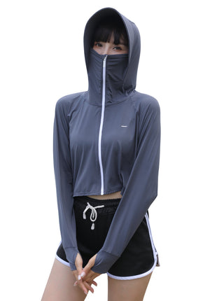 Hooded UV UPF50+ Sun Protection Jacket - Sidiou Group