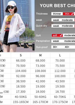 Lightweight UPF50+ Jacket - Sidiou Group