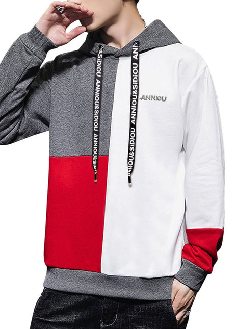 Men's Color Block Hoodie - Sidiou Group