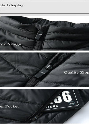Men's Heated Down Vest - Sidiou Group
