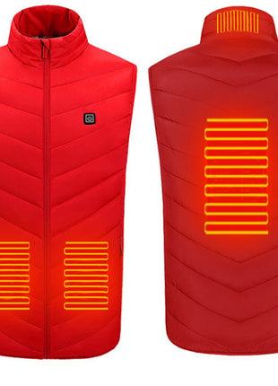 Men's Heated Down Vest - Sidiou Group