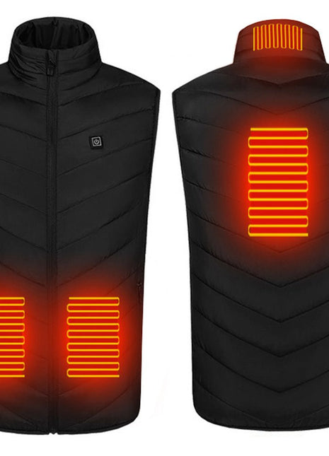 Men's Heated Down Vest - Sidiou Group