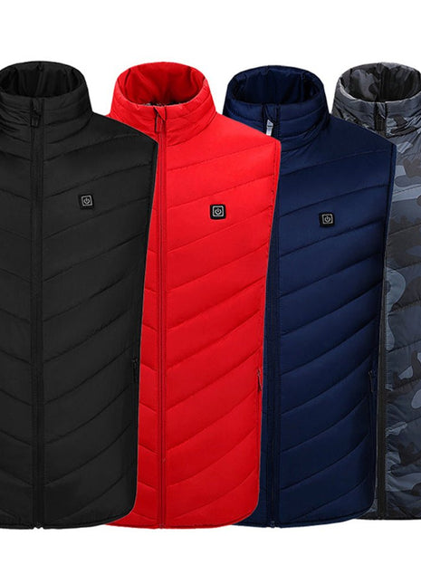 Men's Heated Down Vest - Sidiou Group