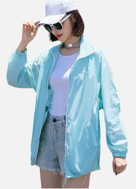 Oversized Sun Protection Jacket - Sidiou Group