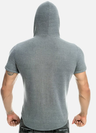 Sports Short - Sleeved Pullover Hooded T-Shirt - Sidiou Group