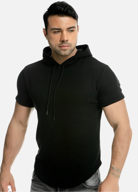 Sports Short - Sleeved Pullover Hooded T-Shirt - Sidiou Group