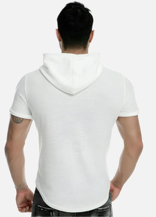 Sports Short - Sleeved Pullover Hooded T-Shirt - Sidiou Group