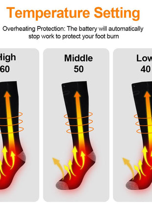 Unisex Cashmere Thermal Heating Socks - Sidiou Group