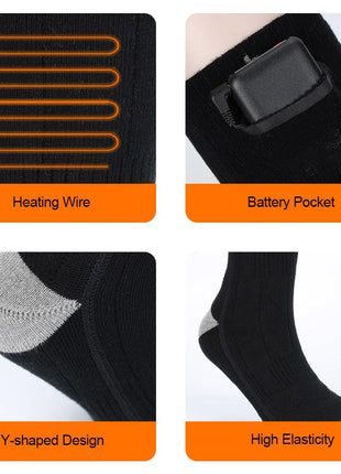 Unisex Cashmere Thermal Heating Socks - Sidiou Group