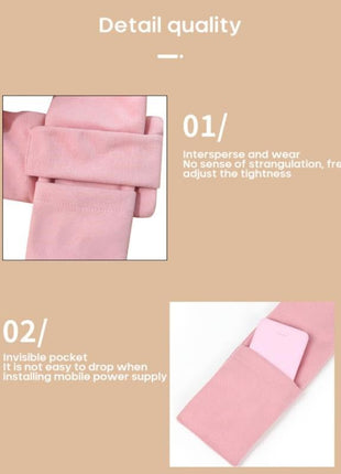 Unisex Heated Scarfs Details features