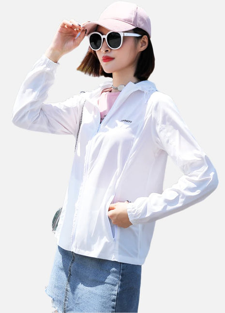 UPF50+ Adjustable Lightweight Sun Protection Jacket - Sidiou Group