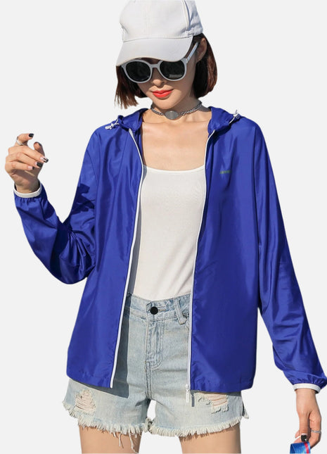 UPF50+ Smooth Zipper Quick Dry Sports Jacket - Sidiou Group