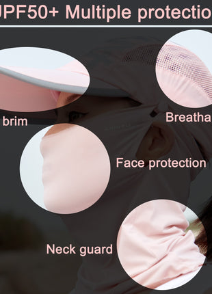 UPF50+ UV Protection Baseball Cap and Neck Gaiter - Sidiou Group