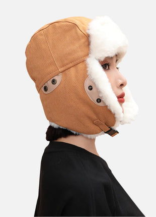 Winter Fleece Ear Flap Hat - Sidiou Group