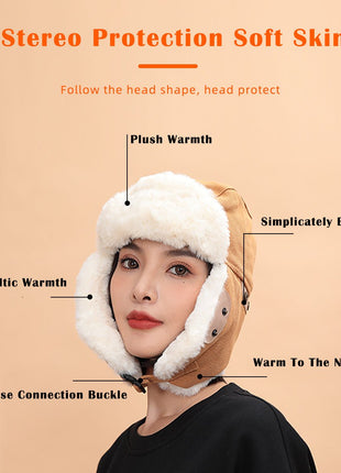 Winter Fleece Ear Flap Hat - Sidiou Group
