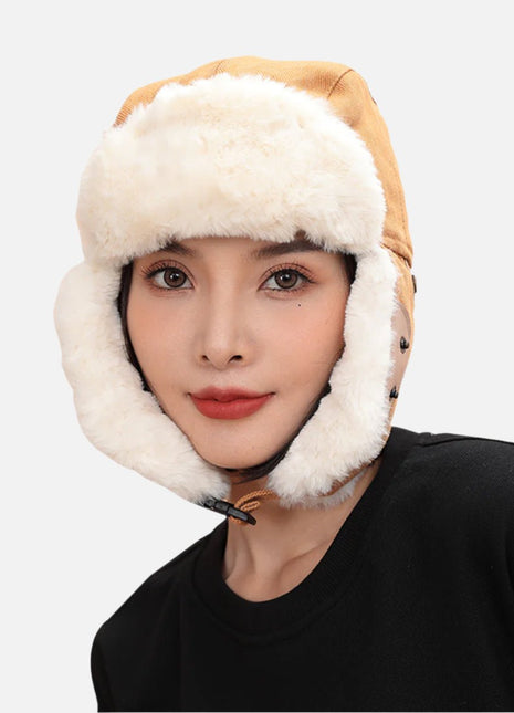 Winter Fleece Ear Flap Hat - Sidiou Group