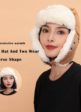 Winter Fleece Ear Flap Hat - Sidiou Group