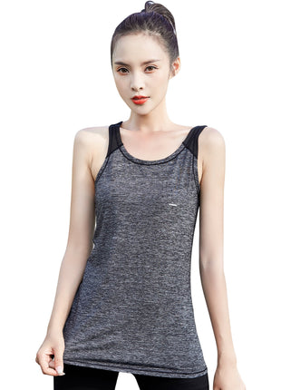 Women’s Cross Back Workout Vest - Sidiou Group