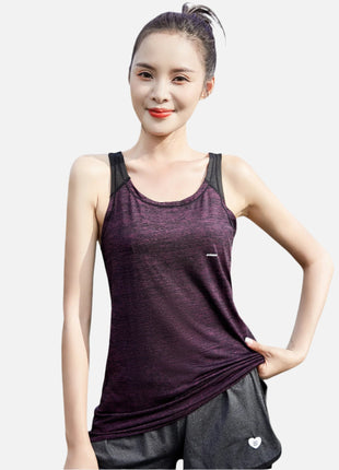 Women’s Cross Back Workout Vest - Sidiou Group