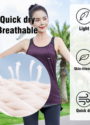 Women’s Cross Back Workout Vest - Sidiou Group