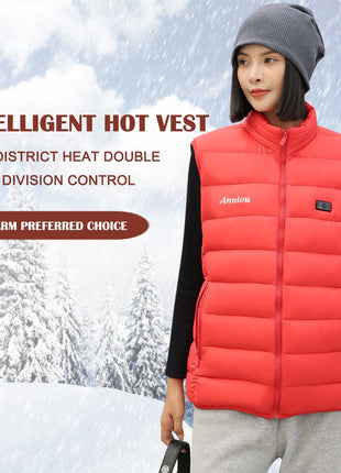 Women's Dual Switch Heated Gilet - Sidiou Group