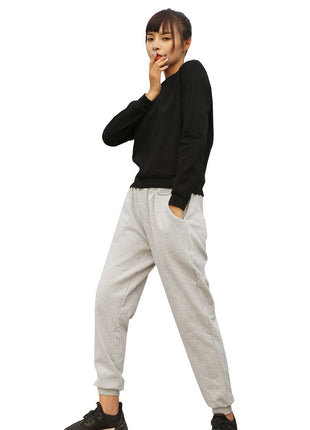 Women's Pullover O - Neck Sweatshirt & Sweatpants Set - Sidiou Group