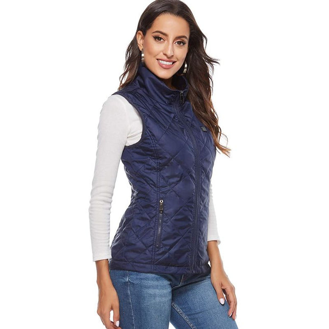 womens quilted vest