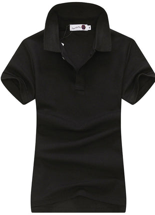Women's Slim Fit Short Sleeve Polo T-Shirt - Sidiou Group