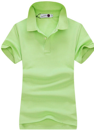 Women's Slim Fit Short Sleeve Polo T-Shirt - Sidiou Group
