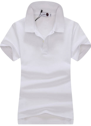 Women's Slim Fit Short Sleeve Polo T-Shirt - Sidiou Group