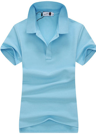 Women's Slim Fit Short Sleeve Polo T-Shirt - Sidiou Group