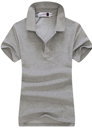 Women's Slim Fit Short Sleeve Polo T-Shirt - Sidiou Group