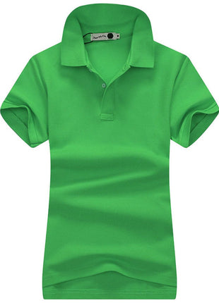 Women's Slim Fit Short Sleeve Polo T-Shirt - Sidiou Group