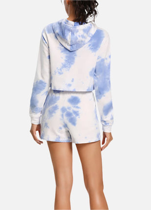 Women's Tie - Dyed Hoodie & Jogging Pants Set - Sidiou Group