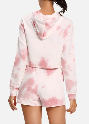 Women's Tie - Dyed Hoodie & Jogging Pants Set - Sidiou Group